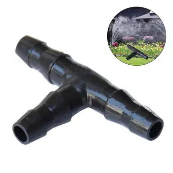 

10Pcs Garden 4/7 Hose Pipe 3 Way Mist Connector Watering Nozzle Splitter Adapter