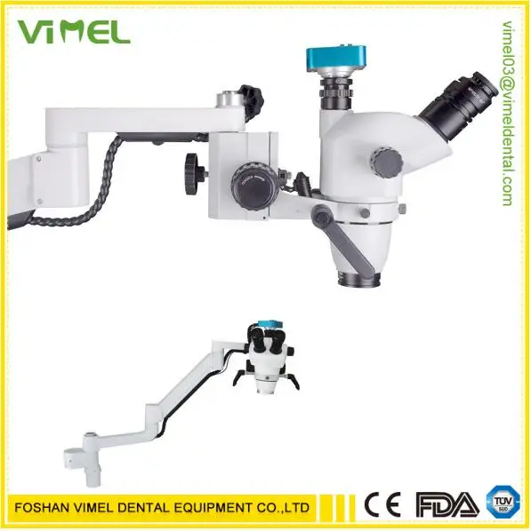 Опциональное стоматологическое оборудование микроскоп с камерой для стоматологического кресла