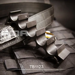 FMA-funda de munición con Clips para cinturón y pantalones, protector táctico de calibre 12 para cargador de munición, bolsa de caza, 10 rondas
