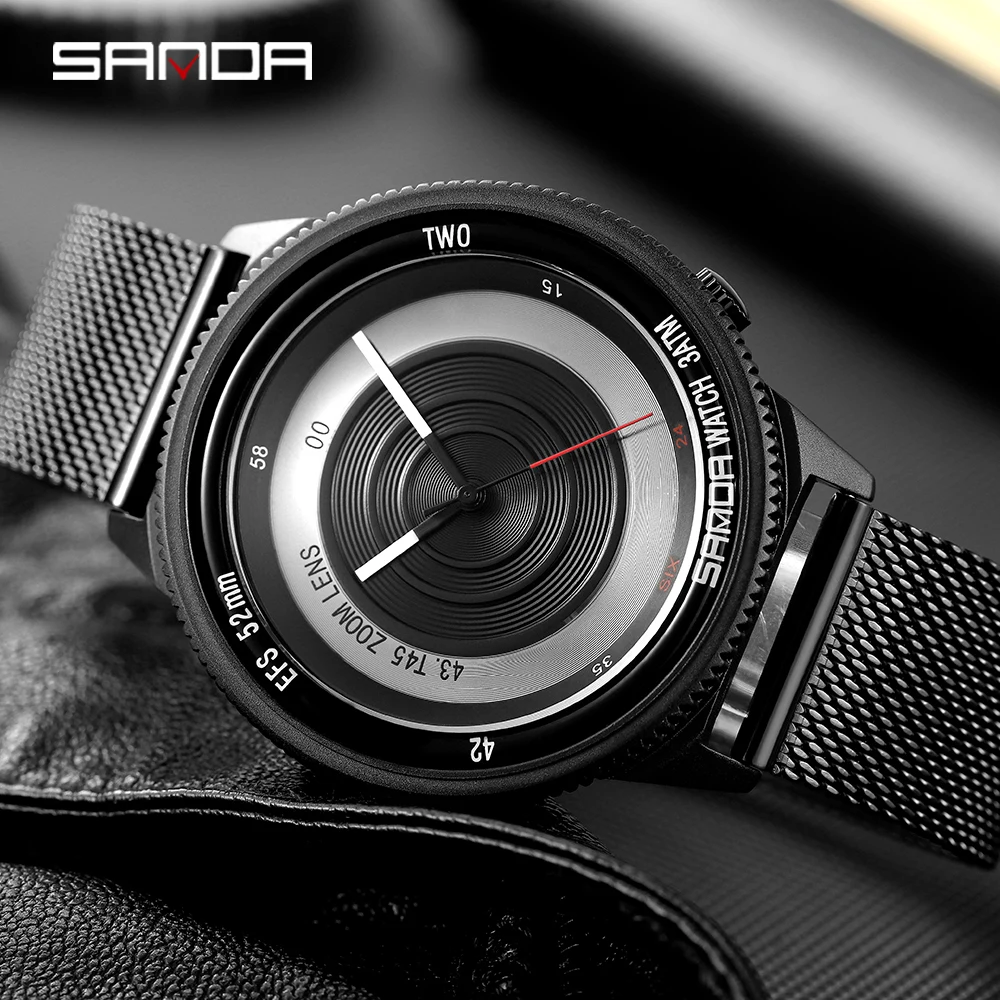 

SANDA 2020 Top Brand Luxury Men's Watch 30m Waterproof Clock Male Sports Watches Men Quartz Casual Wrist Watch Relogio Masculino