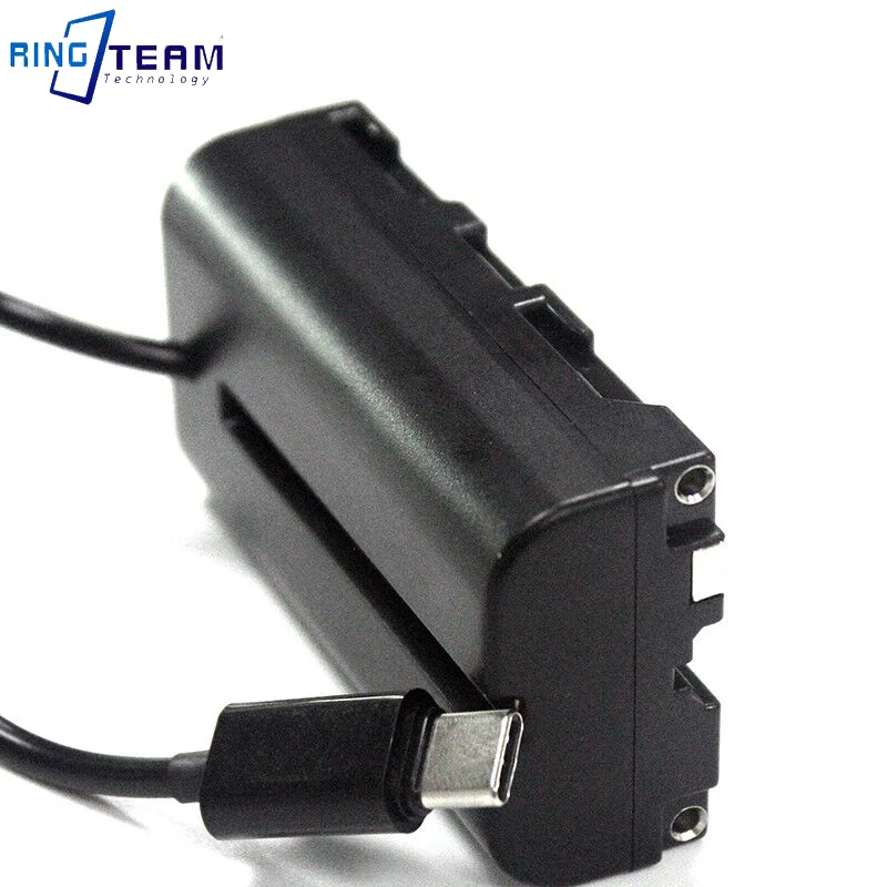 tipo c Cabo de Alimentação Mais Np-f550 Np-f970 Manequim Bateria Np-f970 dc Acoplador Decodificação Completa para Câmera Sony Ccd-tr910 Tr917 - Image 4