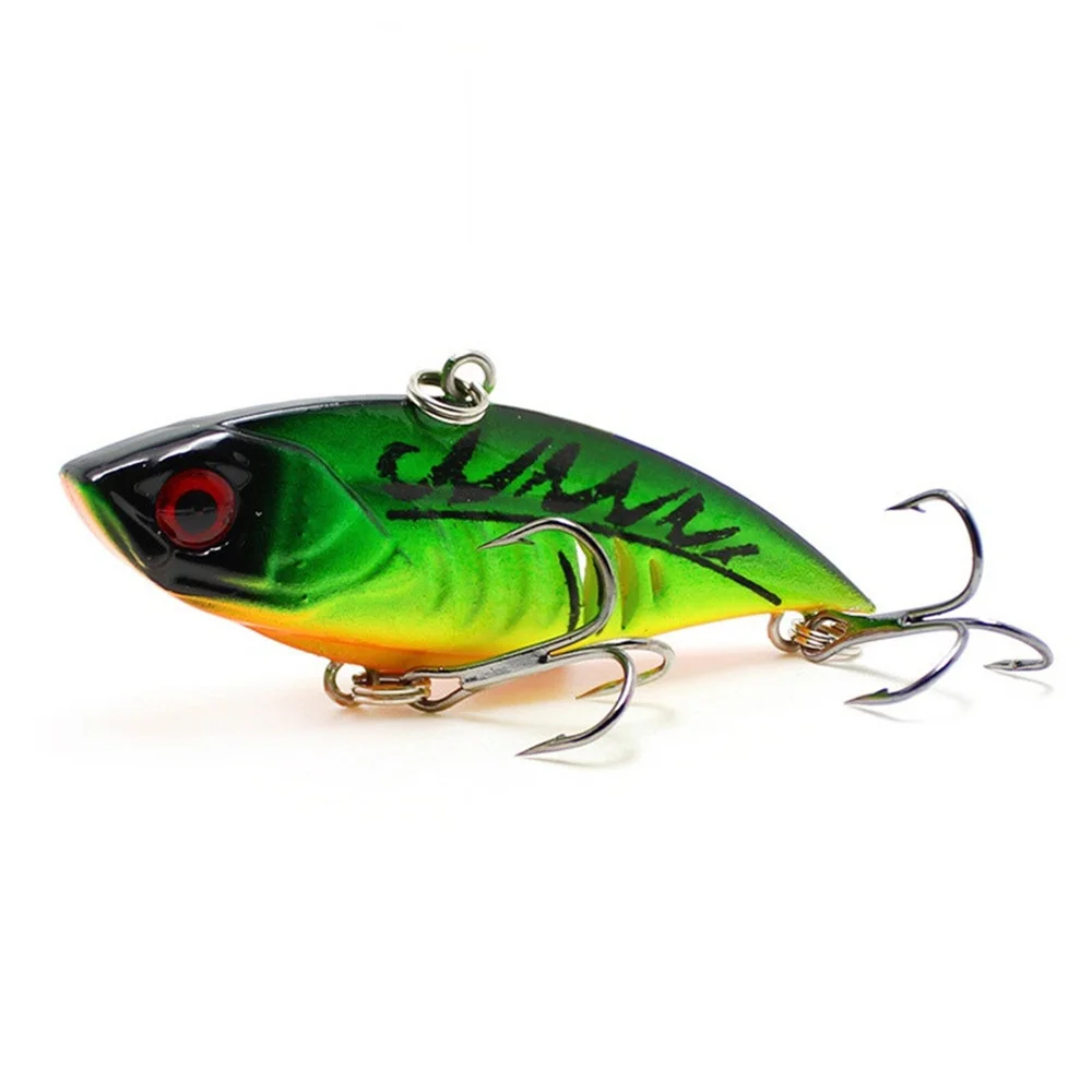 

1Pcs VIB Fishing Lure 6.5cm 10.7g Sinking Vibration Plastic Hard Baits Artificial Crankbaits Treble Hooks Fishing Tackle Pesca