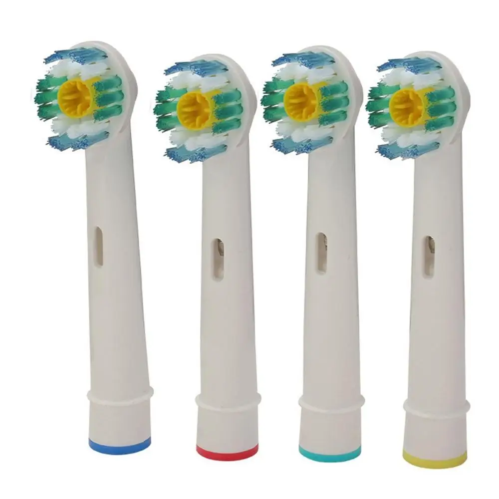 

4pcs/Set Universal Electric Toothbrush Heads Suit Replacement Soft-bristled for Oral B For Electric Tooth brushes teeth whiting