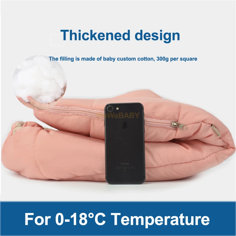Спальный мешок-кокон для новорожденного шелкопряда, зимнее одеяло для мамы, аксессуары для детской коляски, спальный мешок