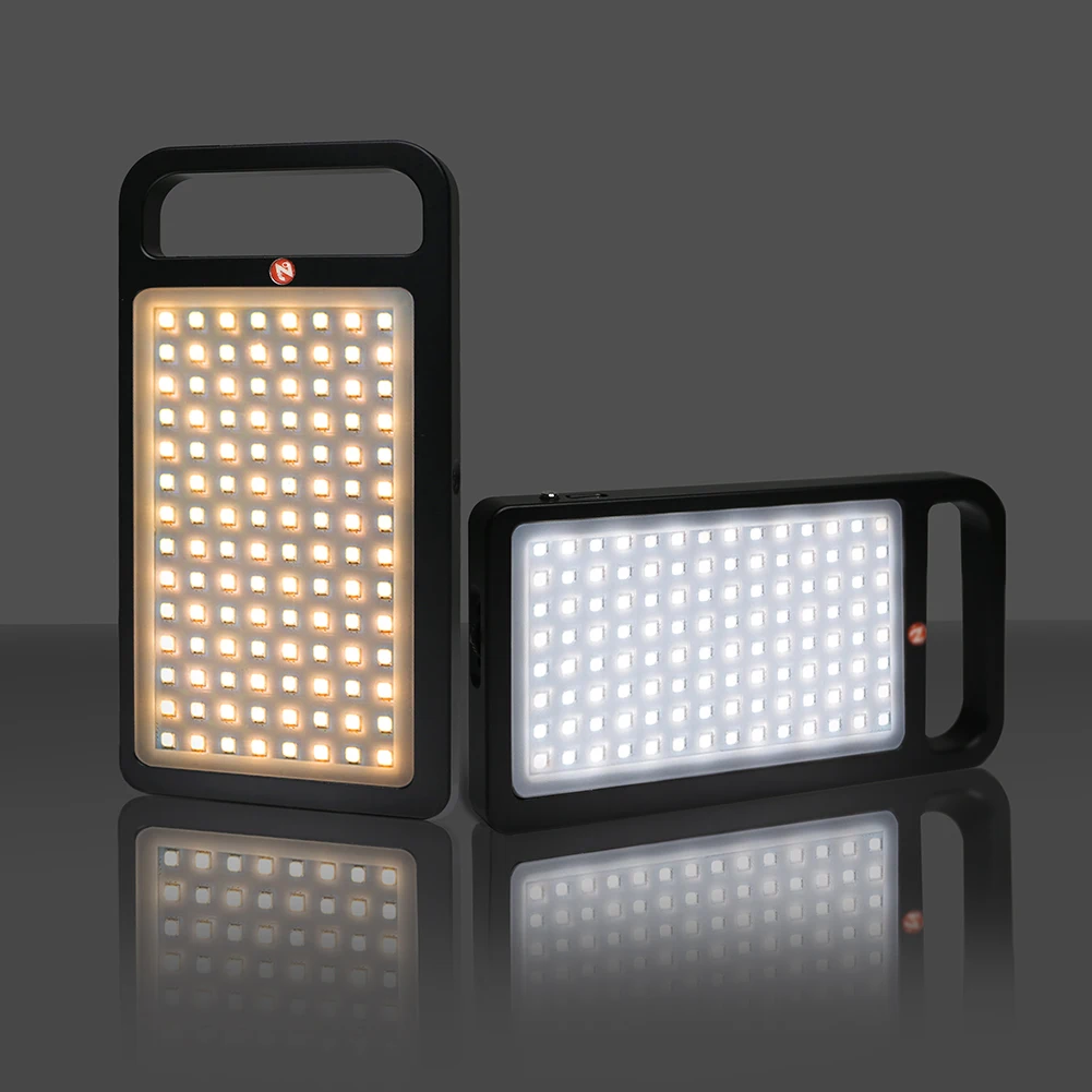 

Hand-held Fill Light Multifunctional Small Square Lamp 96LED Video Light On Camera 3000-6500K Dimmable Light Panel