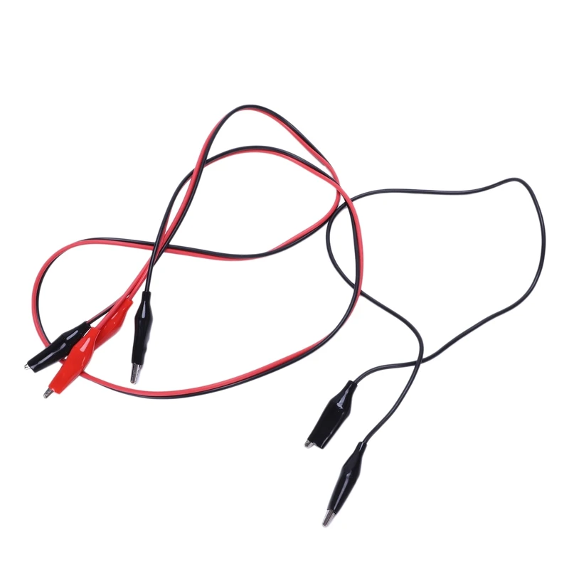 ELEG-20Pcs одиночный/двойной двухсторонний провод Тестовые провода зажимы крокодил перемычка