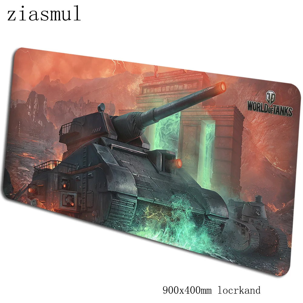 world of tanks mouse pad 90x40cm mousepads 3d best gaming mousepad gamer HD pattern personalized mouse pads keyboard pc pad - Цвет: pattern 3