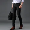 Dress Trousers for Men Elastic Premium Business Pants No-Iron Straight-Fit Flat-Front Men Suit Pants Fashion Dress Pants Formal 5