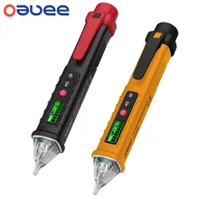 Oauee 802 digital inteligente sem contato caneta alarme ac medidor de detector de tensão testador caneta sensor tester