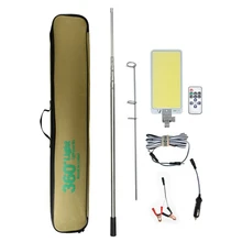 Портативность 12 В foco светодиодный уличный фонарь кемпинг лампа ip65 recargable палатка свет на открытом воздухе с датчиком Рабочая лампа