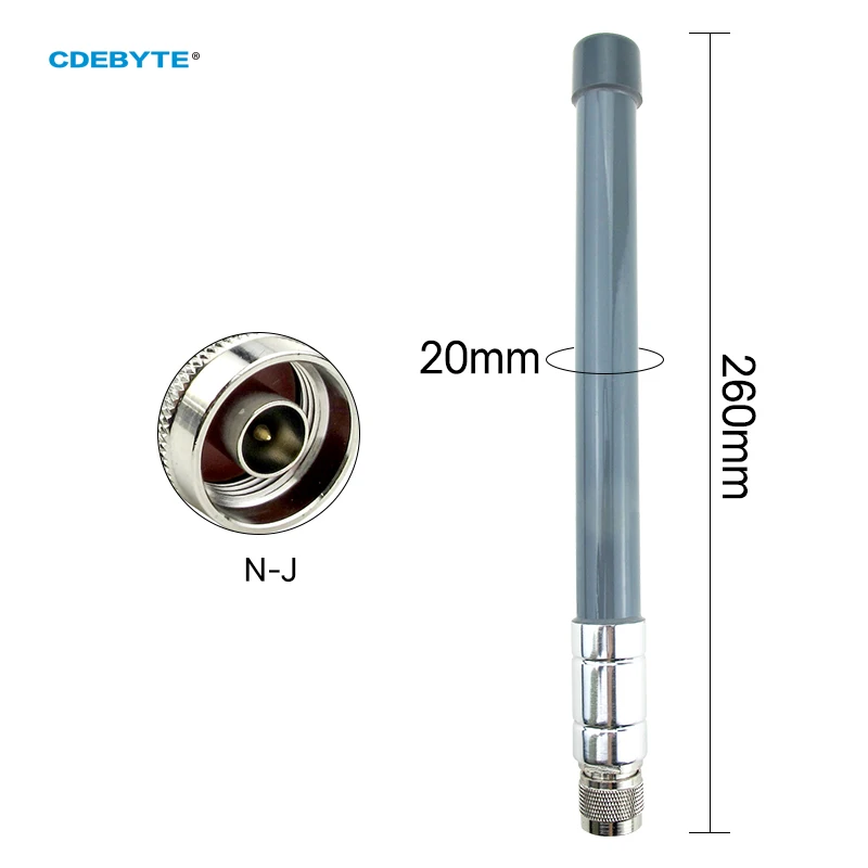 TX-868 TX915-BLG-26 LoRa Helium Miner Outdoor 868MHz 915MHz Wasserdichte Lange Palette 3dBi N-J Fiberglas Antenne Omni Strahlung IoT