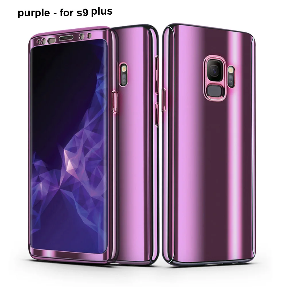 s9 plus 360 градусов Защита противоударный полный корпус гибридный жесткий чехол для samsung Galaxy S9/S9 Plus LFX-ING - Цвет: s9 plus