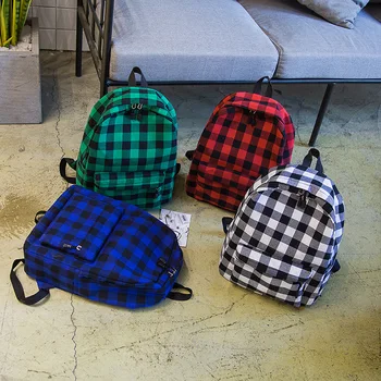 

Women's bags shoulder bags diagonal bags shoulder bags big bags mobile phone plaid junior high school students trend bags