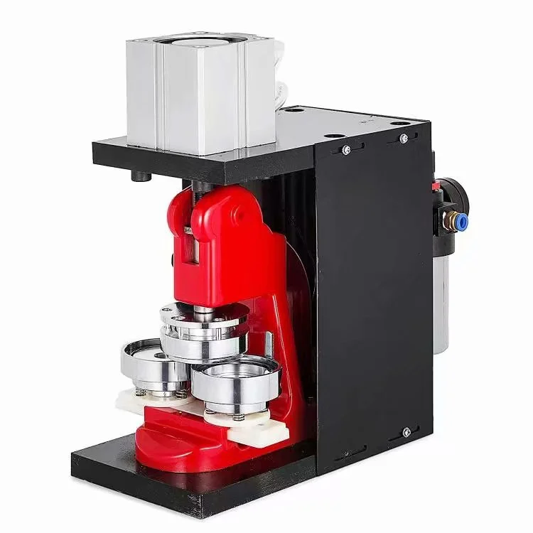 800pcs/hour Pneumatic Button Badge Making Machine 25/32/37/44/50/56/58/70/75MM Badge Maker Pin Button Making Machine