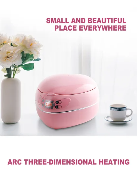 Intelligent Reservation Small Rice Cooker Cute Heart-shaped Gift Rice Cooker  Electric Kitchen Appliances Cooking