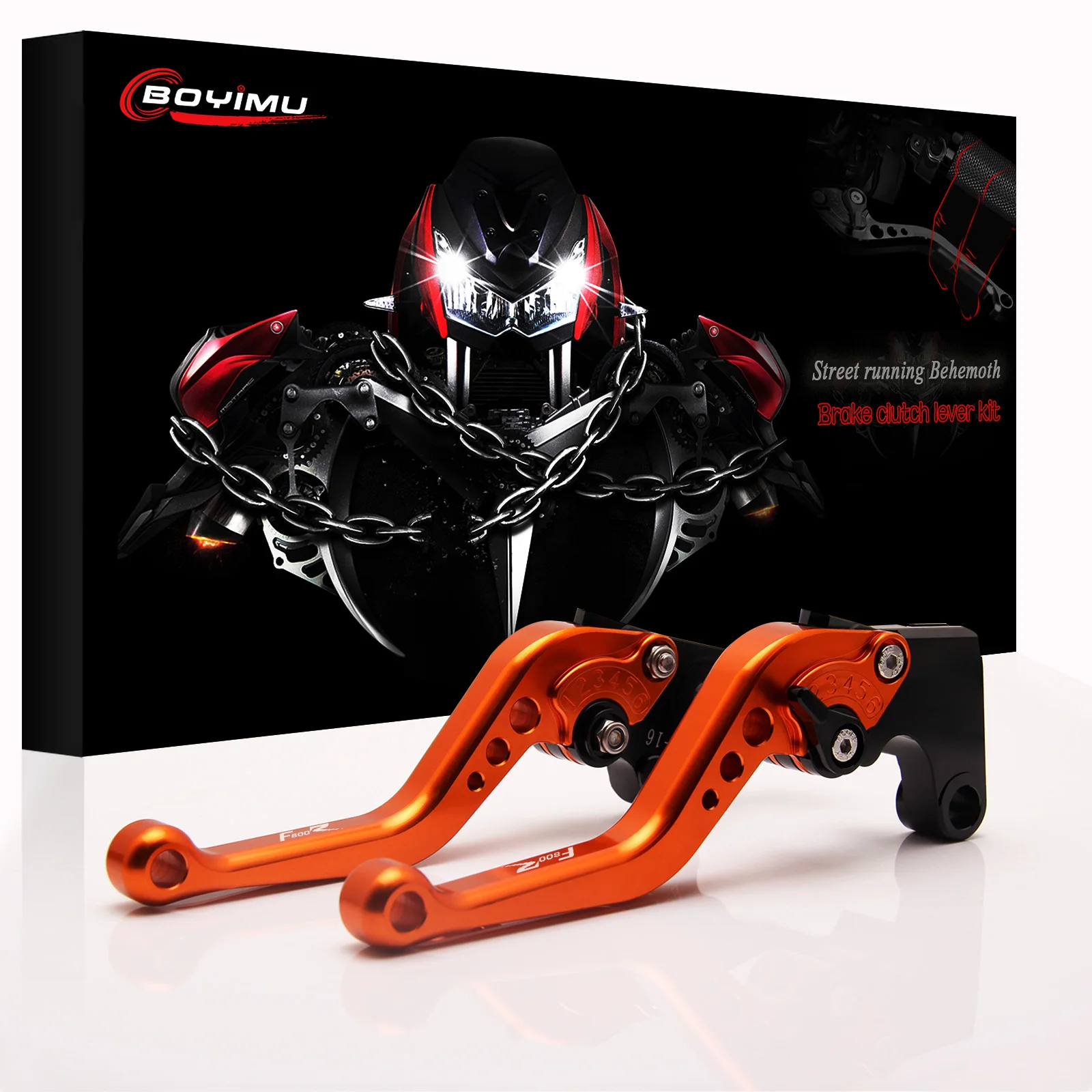 Cnc Motorcycle Scooter Brake Lever Front Disc Rear Drum Adjustable Brake Clutch Levers For Bmw