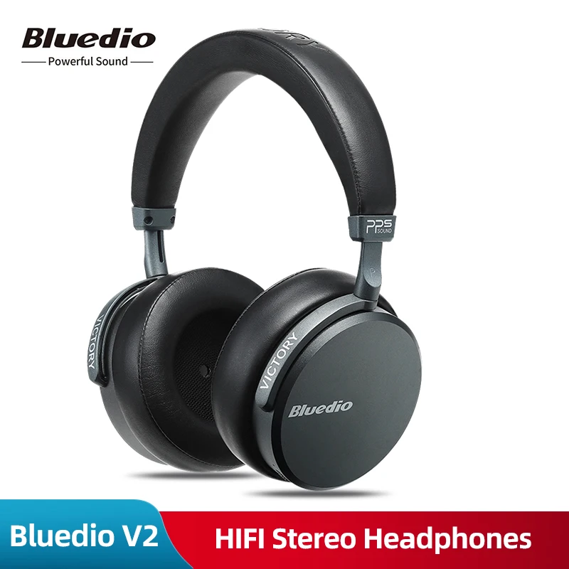 Новинка Bluedio V2 беспроводные наушники 5,0 12 шт Рог HD вызов HIFI стерео Профессиональная музыка Bluetooth гарнитура встроенный микрофон