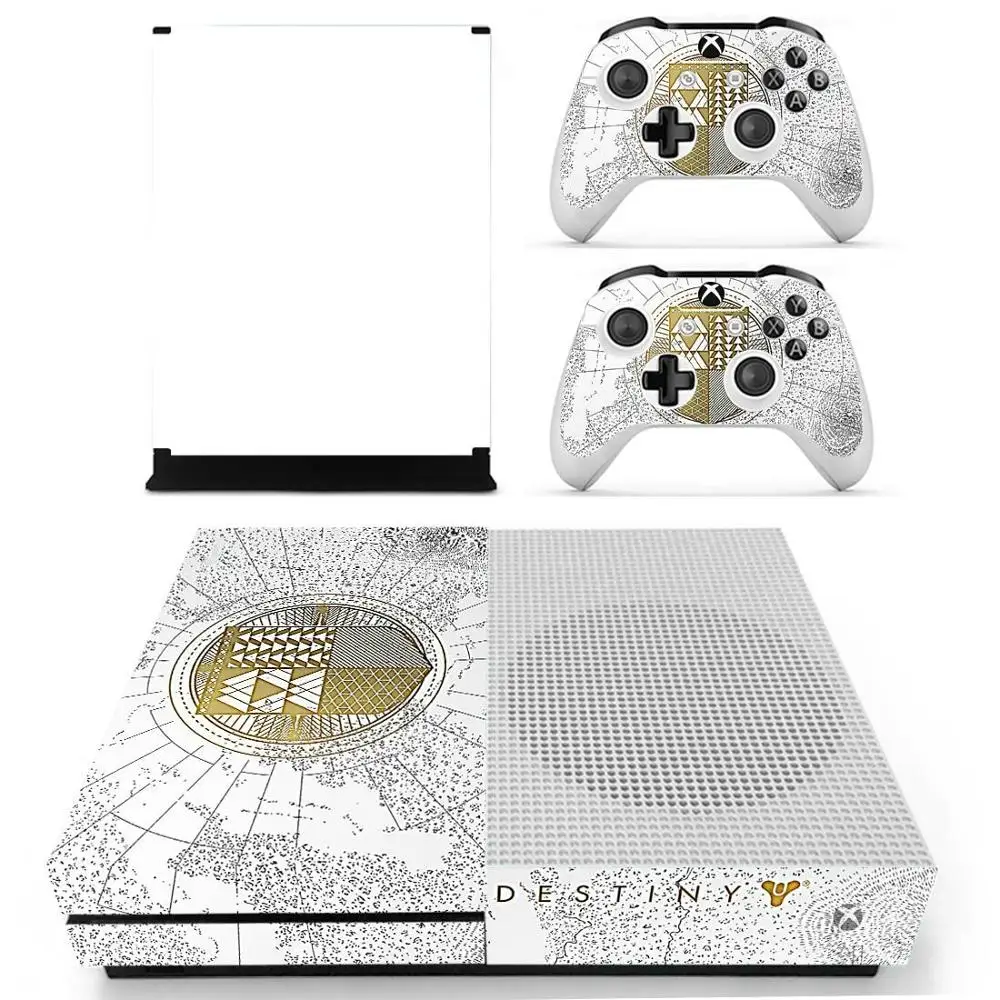 Наклейка s Destiny 2 для Xbox One S кожа Виниловая наклейка Pegatina Adesivos one тонкая консоль и