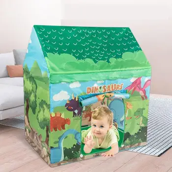

Creative Cute Playhouse Kids Children Toy Tent Easy Open Carry Simulation House Game House Necessary Intelligence Toys