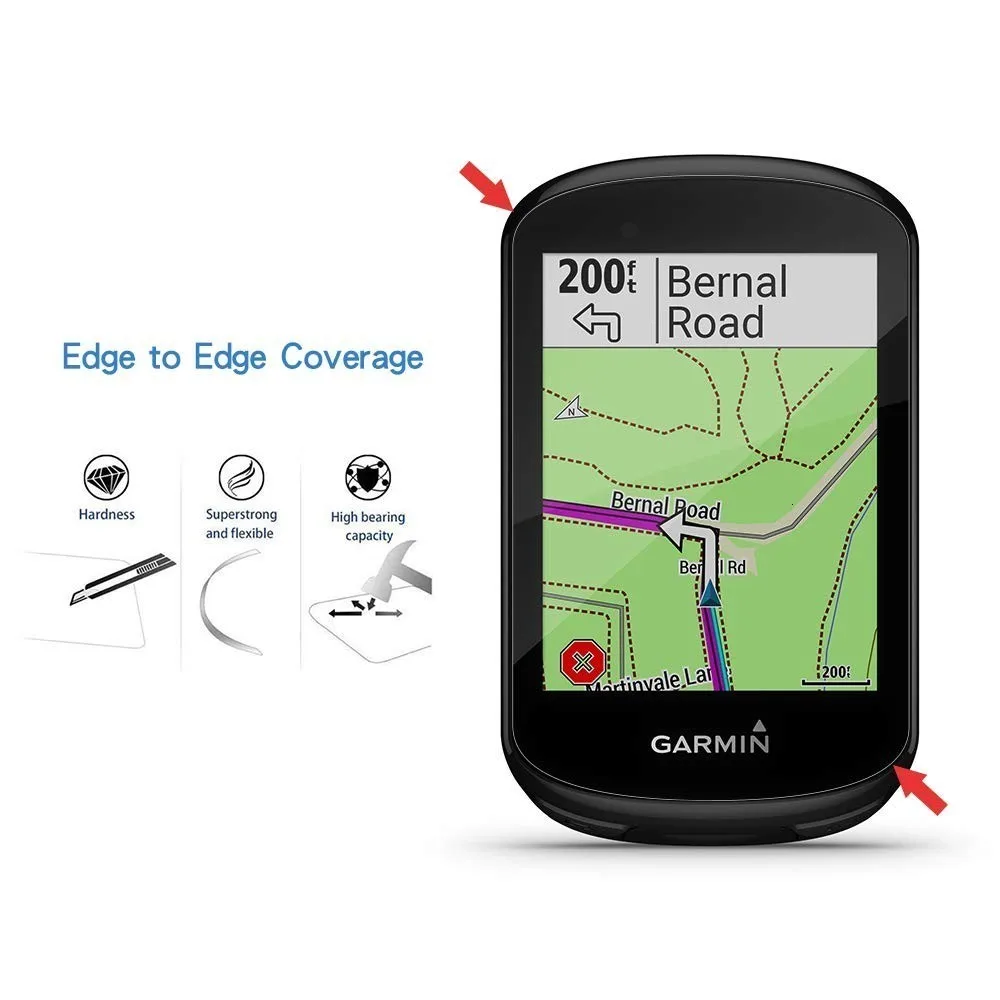 3 упаковки для Garmin Edge 830 gps навигатор Защита экрана для Garmin Edge 530 Взрывозащищенная ультратонкая Защитная пленка для ЖК-дисплея