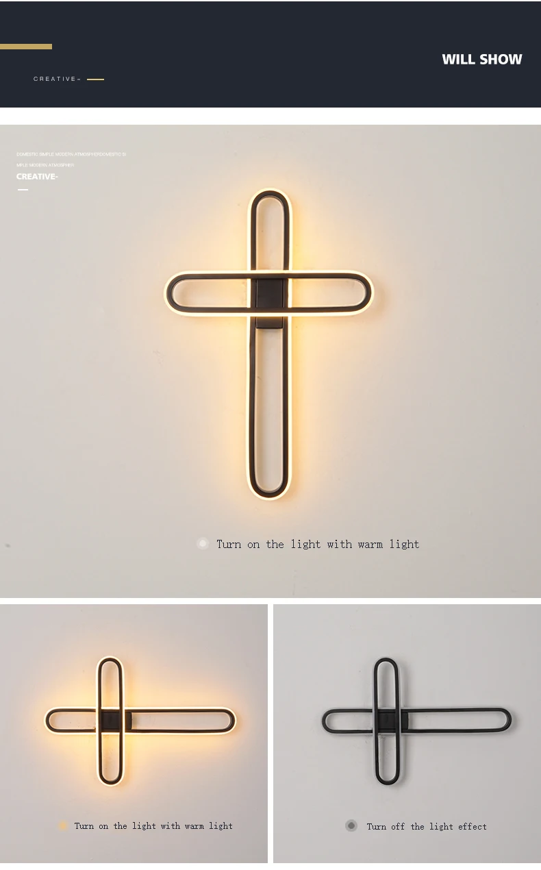 Постмодерн простой креативный фон для спальни настенный прикроватный настенный светильник в скандинавском стиле для гостиной, ресторана, светодиодный светильник