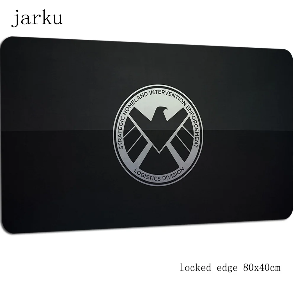 S. H. I. E. L. D коврик для мыши, модный коврик для мыши, коврик для мыши, классный игровой коврик, подарок на Хэллоуин, геймер, 800x400x3 мм, коврик для мыши с клавиатурой - Цвет: Size 800x400x3mm