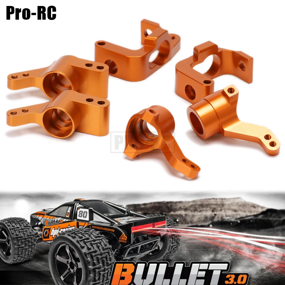 Alberi Sospensione Interni Posteriori HPI 101300 (2 Pezzi) - 3x51,8 Mm Per WR8 Bullet Ken Block