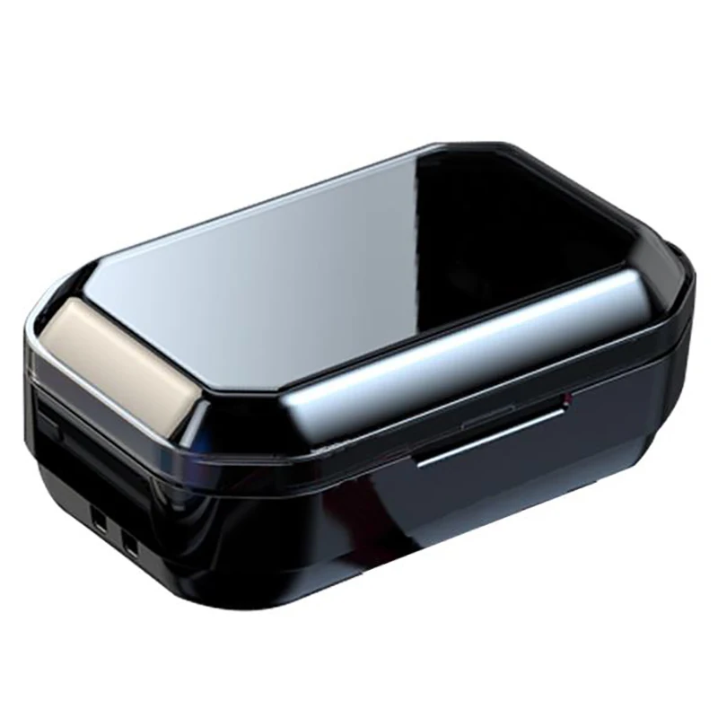 AAAE Top-G02 Tws Wireless Earphones 5.0 Bluetooth 9D Stereo Earphone Ipx7 Waterproof Earphones 3300Mah Led Smart Power Bank Phon