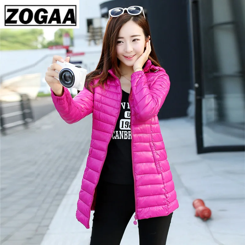 Женское хлопковое пальто Корейская длинная куртка большого размера с узким