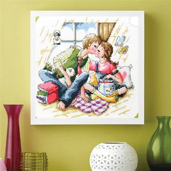 

Cross Stitch Set Chinese Cross-stitch Kit Embroidery Needlework Craft Packages Cotton Fabric Floss New Designs Embroid25y3111