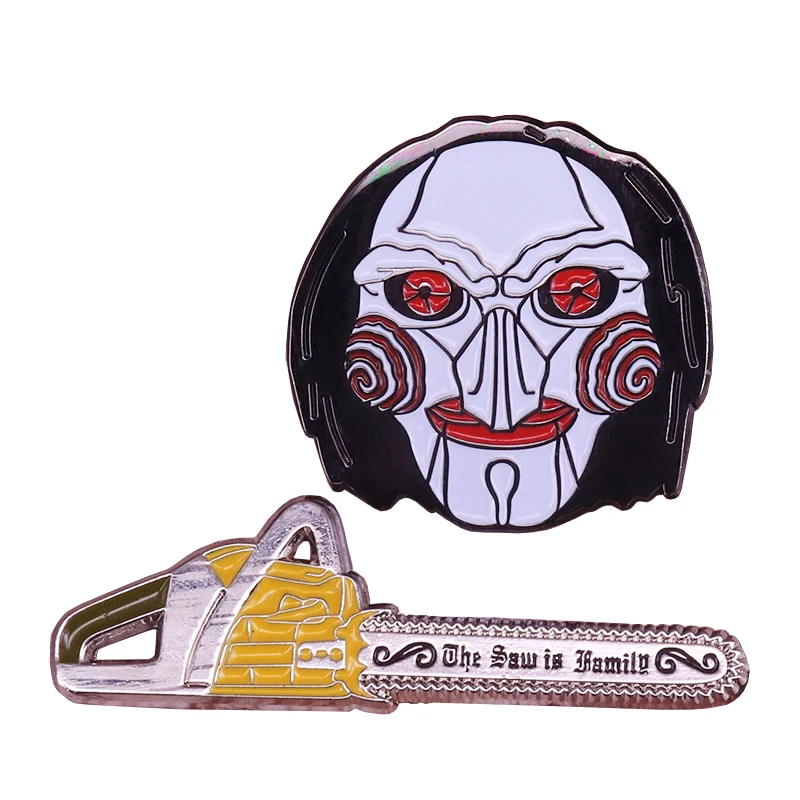 

2 horror pins