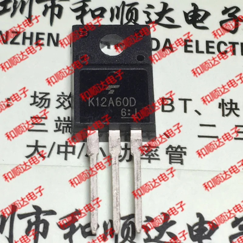 /5 предметов в лоте, K12A60D TK12A60D TO-220F 600V 12A