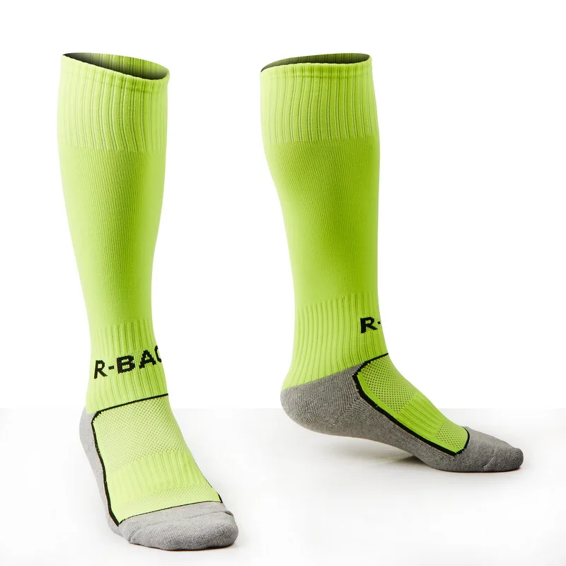 1 Pair Cotton Children's Football Socks For Age 3-13 Kids Boys Girls Durable Long Soccer Socks Sports Training Competition S M