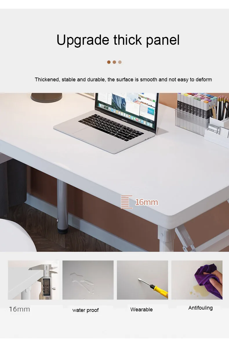 Foldable Desks Computer Desk Home Folding Tables Study Table Office Desk Laptop Table Desk For Bedroom Escritorio Компьютер