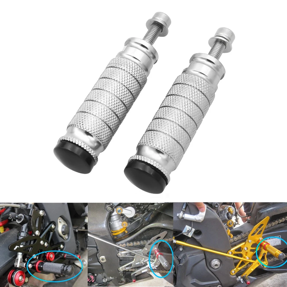 CNC Алюминиевые Подножки для мотоцикла педали M8 KTM EXC 250 450 125 200 390 690 | Автомобили и