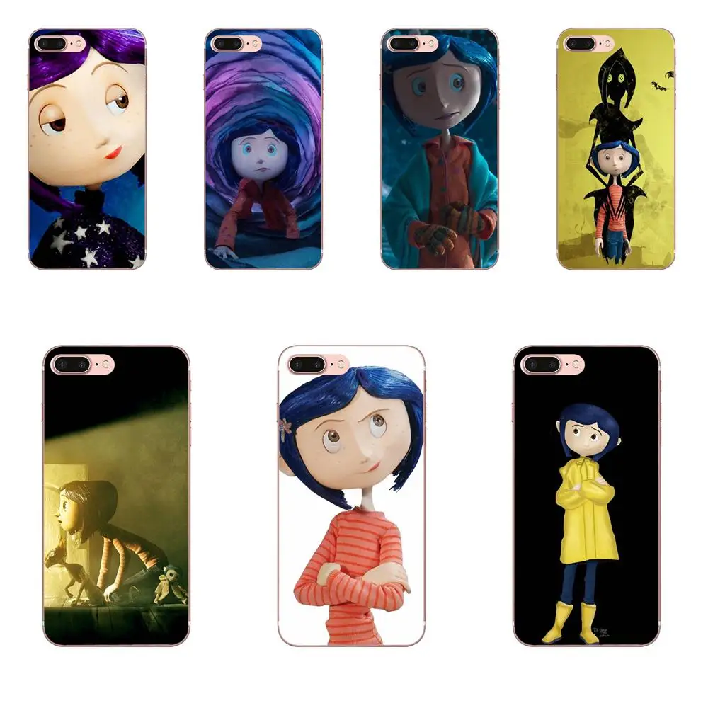 

Art Hot Printed Cool Phone Case Coraline For Galaxy J1 J2 J3 J330 J4 J5 J6 J7 J730 J8 2015 2016 2017 2018 mini Pro