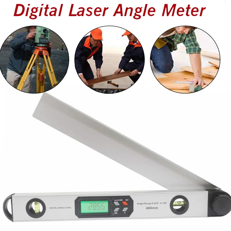 400mm 16inch range finder Digital Protractor Digital Angle Finder level digital spirit level Angle Finder meter