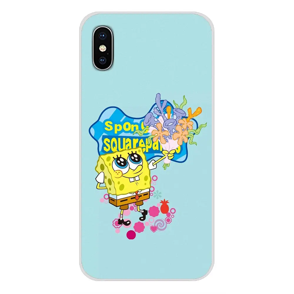 images 3 SpongeBob квадратные брюки для huawei mate Honor 4C 5C 5X6X7 7A 7C 8 9 10 8C 8X20 Lite Pro Аксессуары чехлы для телефонов - Цвет: images 3