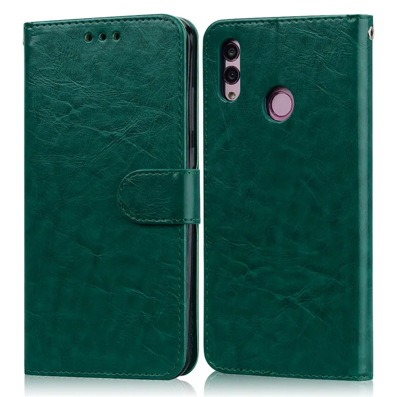 Dark Green Для huawei P Smart чехол 6,21 кожаный бумажник флип чехол для huawei P Smart чехол TPU чехол POT-LX1 POT-LX3 чехол для телефона - Цвет: Dark Green