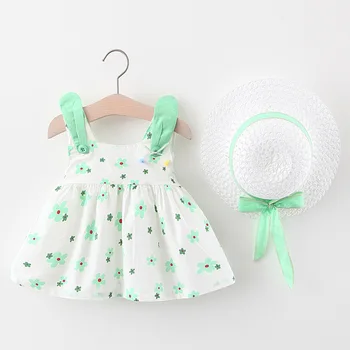 

(4 pieces/lot) 2020 Summer Girl's Dress Floral 042203