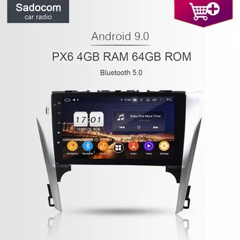 

PX6 DSP 10.1" TDA7851 2 din Android 9.0 4GB RAM +64GB Car DVD Player Wifi car radio 5.0 RDS autoradio For Toyota CAMRY 2012 2013