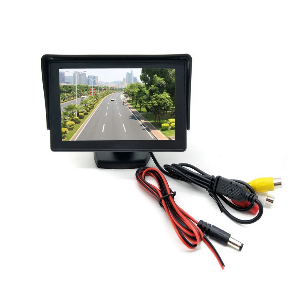 4," экран автомобиля монитор для заднего вида камера заднего вида TFT lcd дисплей автомобиля монитор экран для заднего вида дисплей камеры заднего вида HD