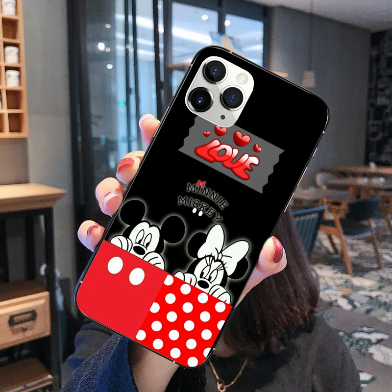 TPU Disneys Mickeys mouse TPU Мягкий силиконовый чехол для телефона для iPhone 11 Pro MAX XR XS MAX SE 5 5S 6 6S 7 8Plus 10 чехол для телефона - Цвет: TPU