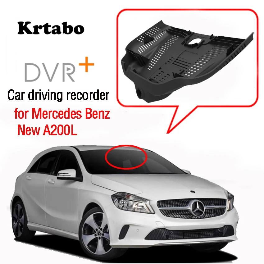 Car DVR Wifi Video Recorder Dash Cam Camera for Mercedes Benz New A200L high quality Night vision full hd CCD