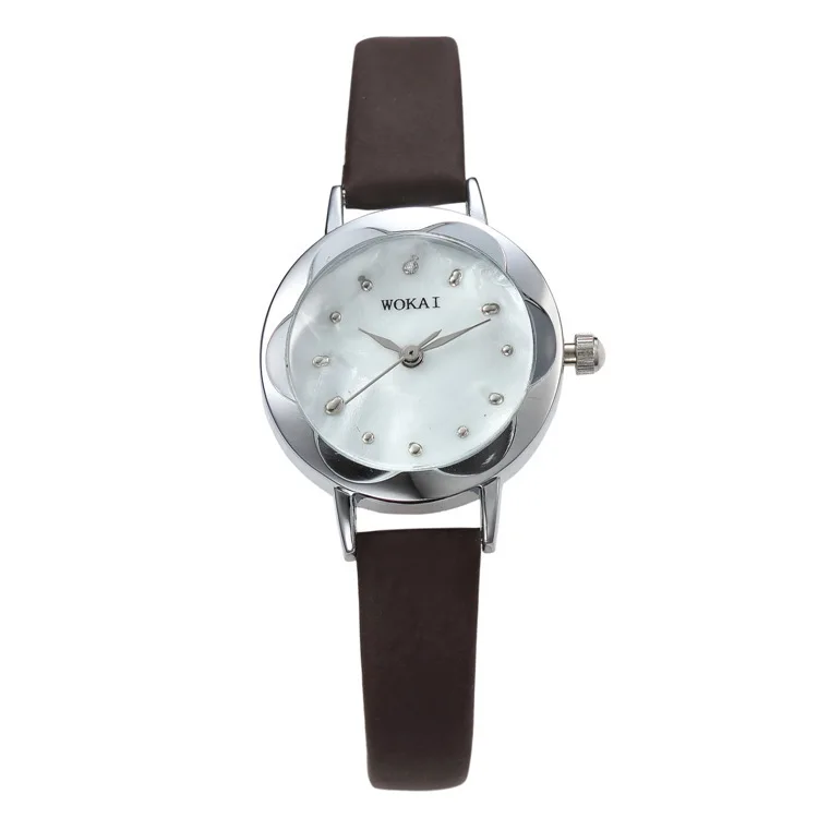 

2020 Newest Explosion Small Dial Flower Band Diamond Watch Polygon Cut Belt Watch Lady Girl Quartz Watch