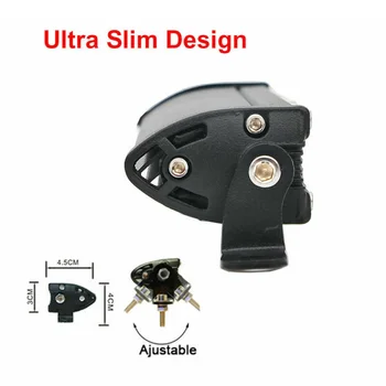 

10V-30V Light Bar Single Row Ultra-Slim Work Lamp For Car Off-road Truck