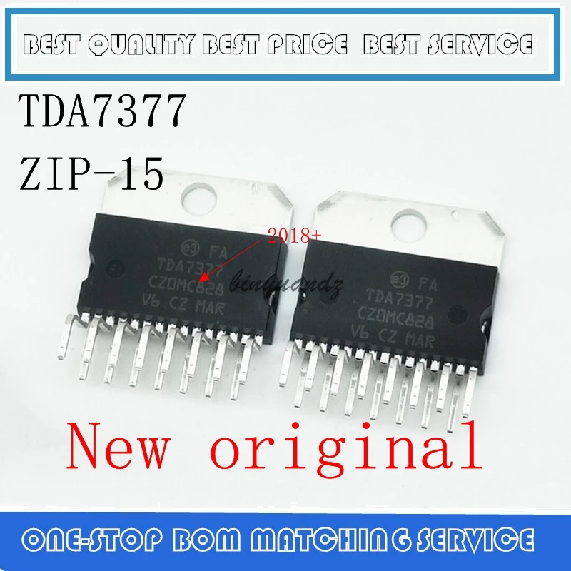 5PCS 20PCS 100% New original TDA7377 = YD7377 TDA7377A ZIP 15 Car radio ...