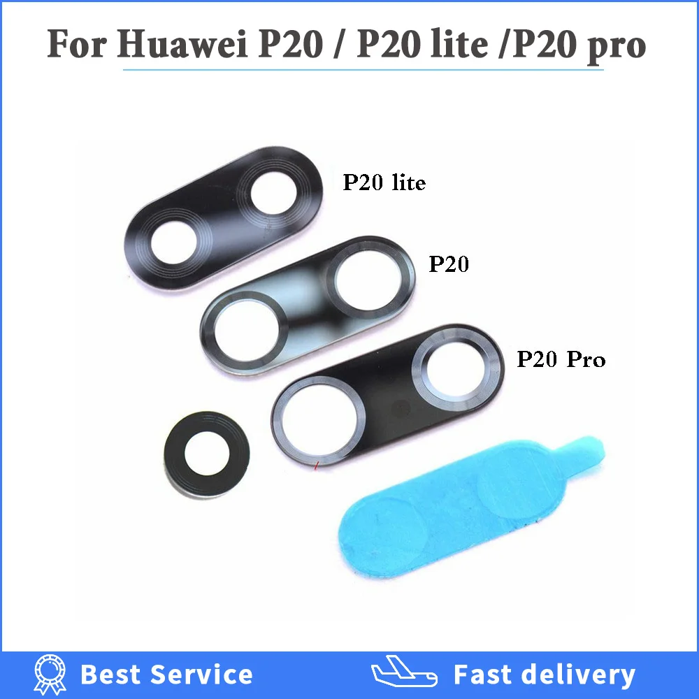High Quality Camera Glass For Huawei P20 Lite Pro Rear Back Camera Lens Glass For Housing with Stick