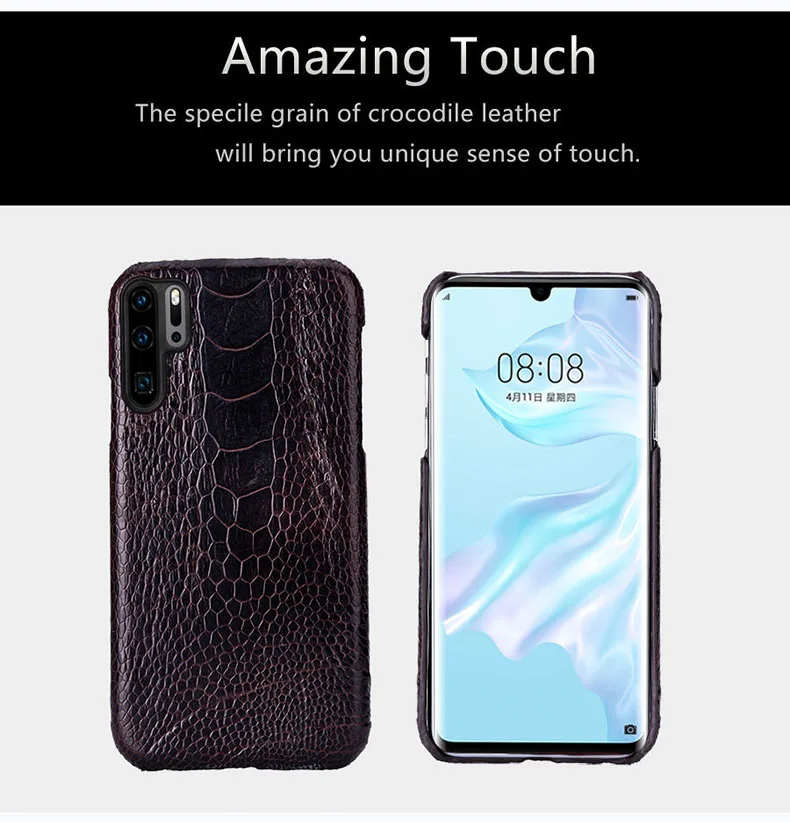 Чехол для телефона для huawei P20 P30 lite Коврики 10 20 Pro lite Y6 Y9 P Smart натуральный страусовый кожи для Honor 7A 7X8X9 10 lite