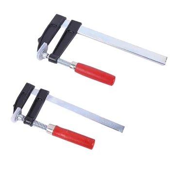 

New High performance 12" F-Clamp Medium Duty full Steel Bar Clamp with Plastic Grip and Pad Protector for Woodworking